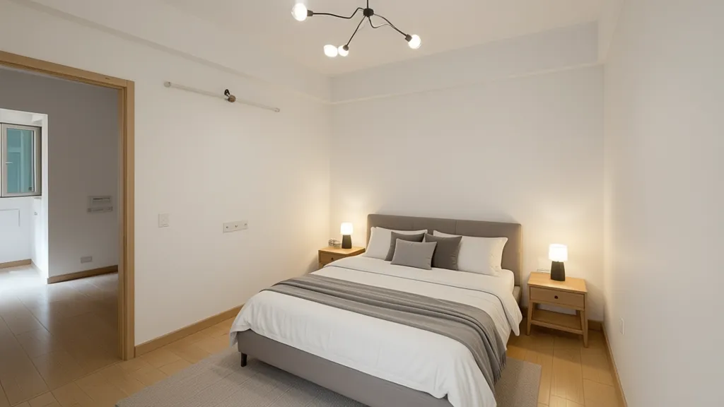Bedroom after user design